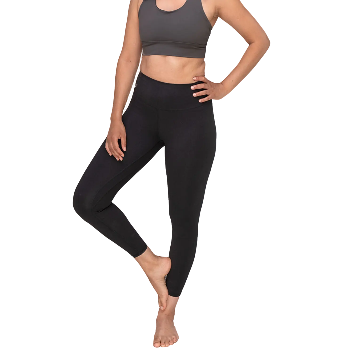 Neuheiten 2023, Yoga Hose mit Hoher Taillie Workout Leggings in Grau, Damenmode Günstig Online Kauf…
