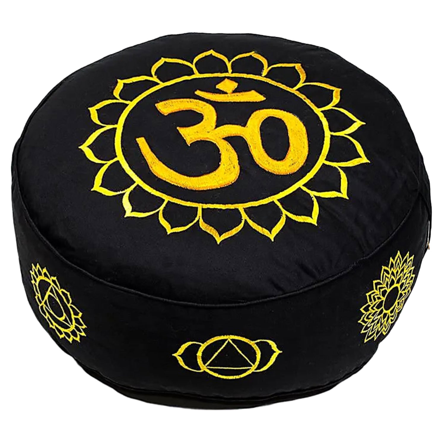 Bild von Yogakissen Kundalini Black Om