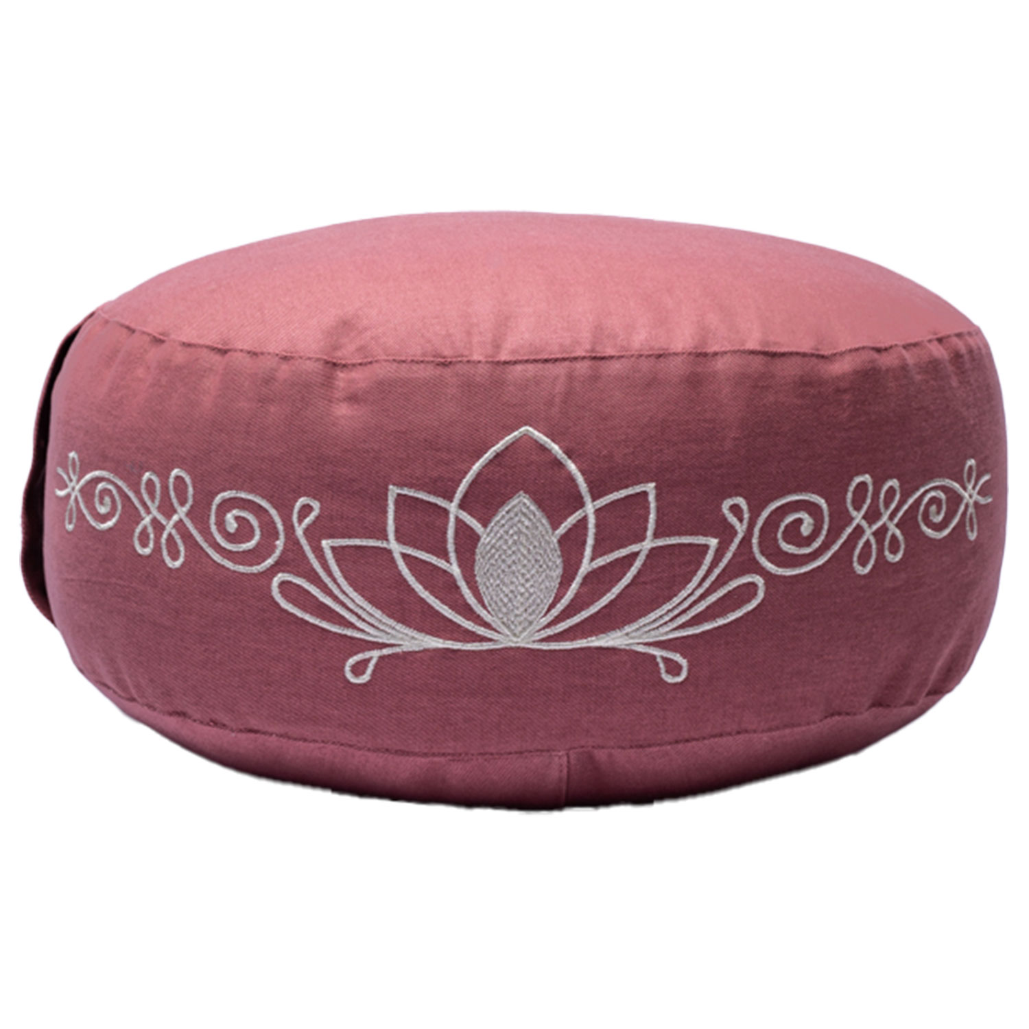 Bild von Yogakissen Altrosa Lotus Bio-Baumwolle (OCS)