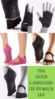 Yoga Socken, 4 Paar Yoga Socken Damen, Antirutsch Socken Grip-Socken mit  Riemen Pilates socken Stoppersocken für Ballett Pilates Tanz Workout mit  Kissen : : Fashion
